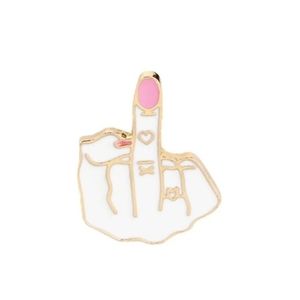 Middle finger pin